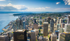 Skyline view of Seattle